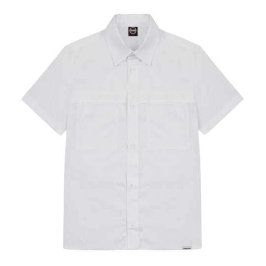 Camicia Uomo Colmar Maniche Corte Bianco