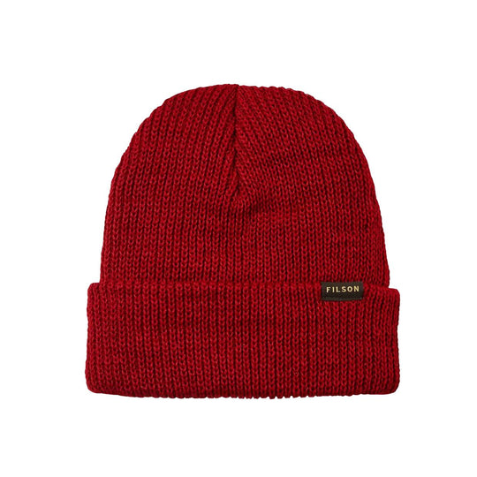 Cappello Uomo Filson Watch Cap Rosso