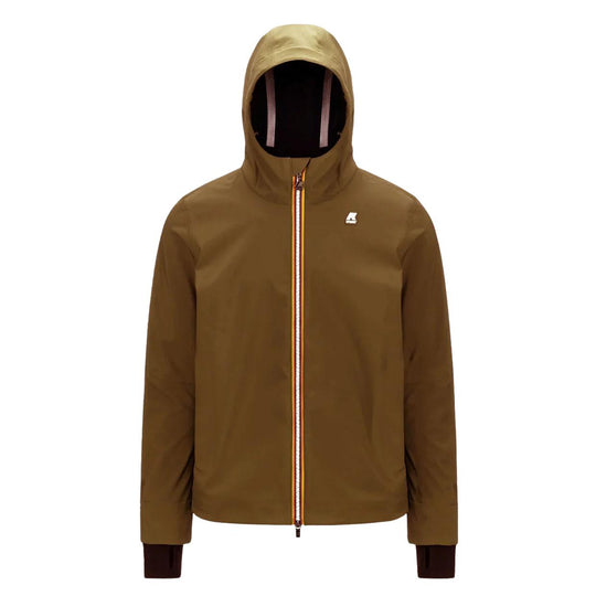 Men's K-Way Jacko Bonded Brown Jacket