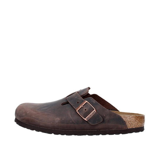 Birkenstock Boston Oiled Leather Clog Brown