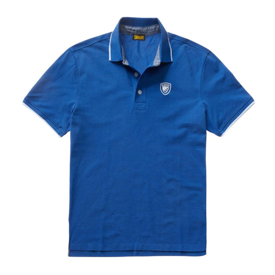 Polo Uomo Blauer Azzurro