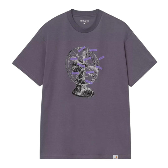 T-Shirt Uomo Carhartt Wip S/S Fan Viola