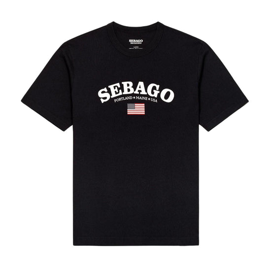T-Shirt Herren Sebago Wiscasset Blau