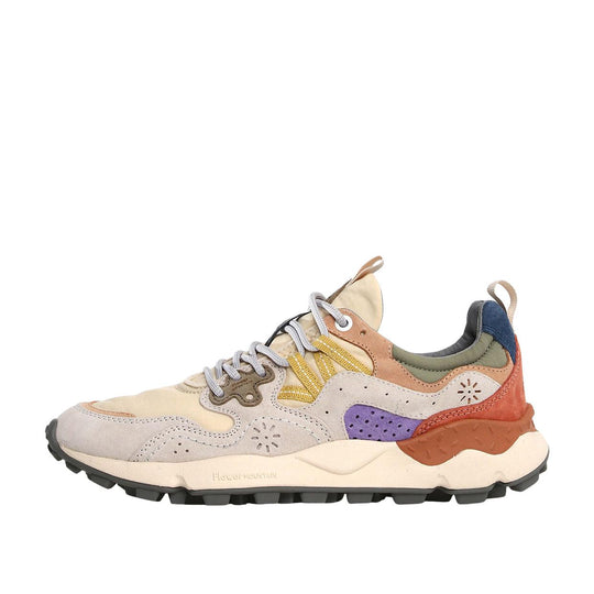 Sneakers Donna Flower Mountain Yamano 3 Bianco / Beige
