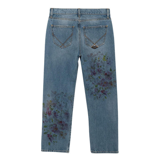 Jeans Donna Roy Roger's New Oskar Flower