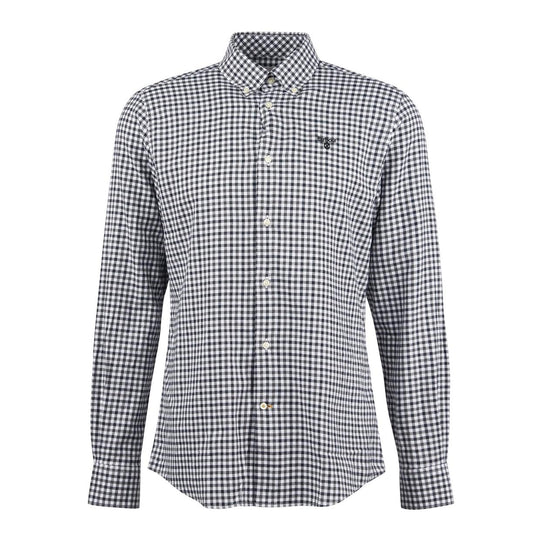 Barbour Men's Finkle Tailored Shirt Gray Multicolor