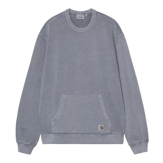 Felpa Uomo Carhartt Torion Sweatshirt Avion Lavato