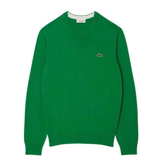 Maglione Uomo Lacoste Tinta Unita Verde