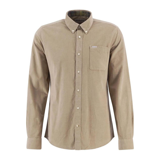 Camicia Uomo Barbour Ramsey Sartoriale Beige