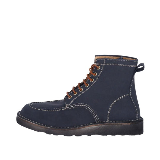 Stivaletti Donna Lerews Track21 Nabuk Blu