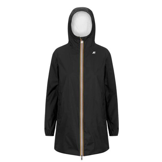 Damenjacke K-Way Sophie Plus.2 Wendemodell Schwarz / Weiß