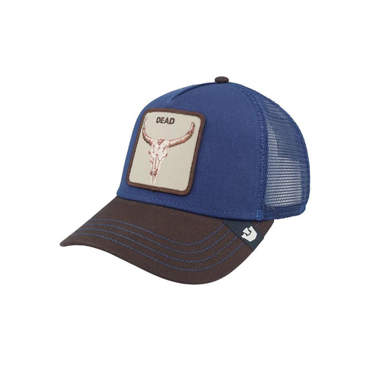 Cappello Unisex Goorin Bros Two-Tone Skull Blu/Nero