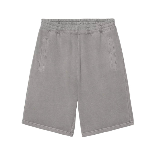 Bermuda Felpa Uomo Carhartt Wip Nelson Sweat Short Grigio Delavato
