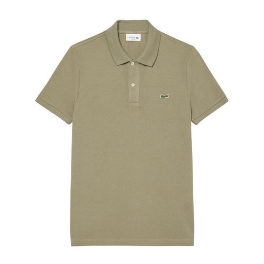 Polo Uomo Lacoste Slim Fit Verde Khaki