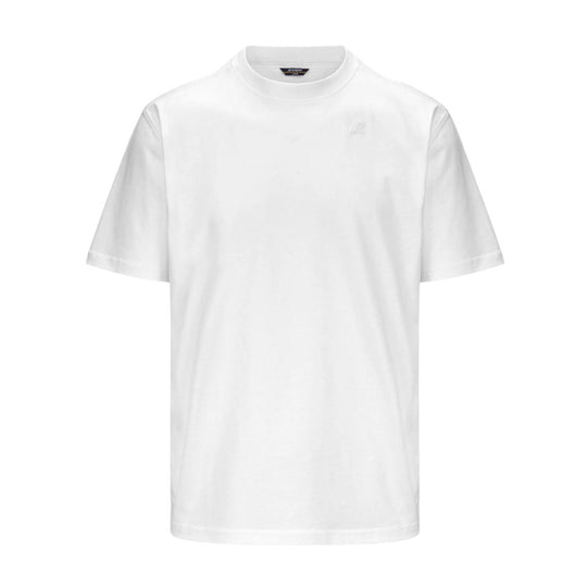 T-shirt Uomo K-Way Solo Jersey Bianco