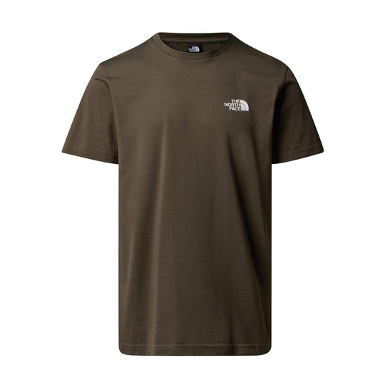 T-shirt Uomo The North Face Simple Dome Fango