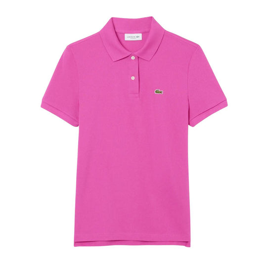 Polo Donna Lacoste Regular Fit Rosa (I1L)