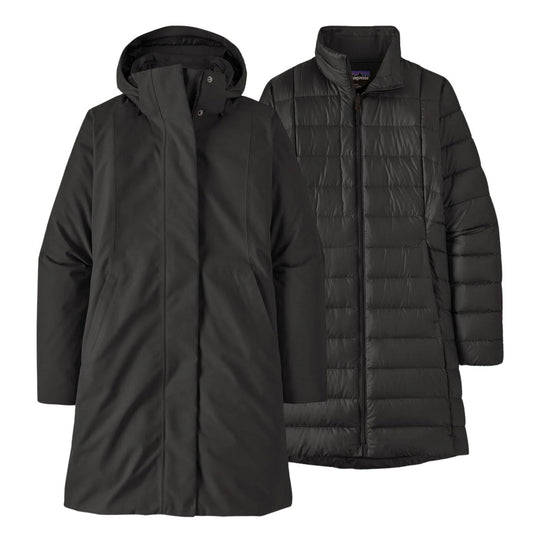Giubbino Donna Patagonia W' Tres 3-in-1 Parka Nero