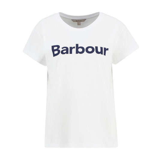 T-Shirt Donna Barbour Hartland Bianco
