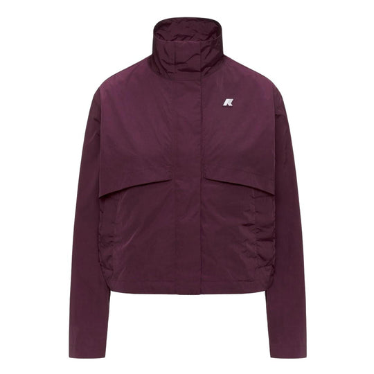 Giubbino Donna K-Way Aubette Satin Glass Viola