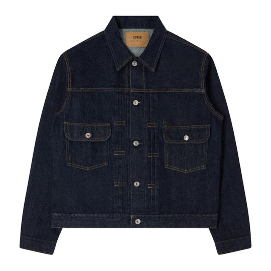 Giubbino Uomo Edwin Denim Blu (rinsed)