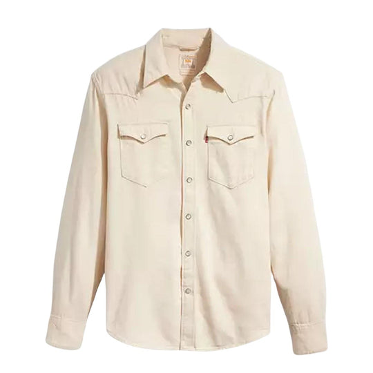 Herrenhemd Levi's Standard Western Barstow Ecru