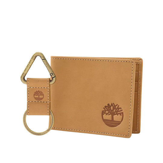 Portafogli Uomo Timberland Billfold Wallet & Key Fob Giallo