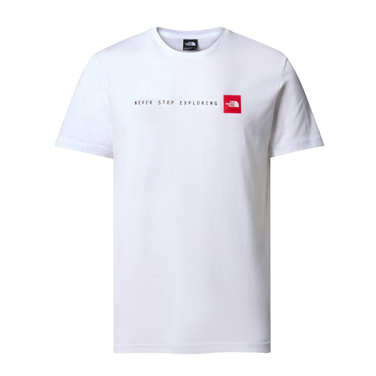 T-shirt Uomo The North Face Never Stop Wearing Bianco