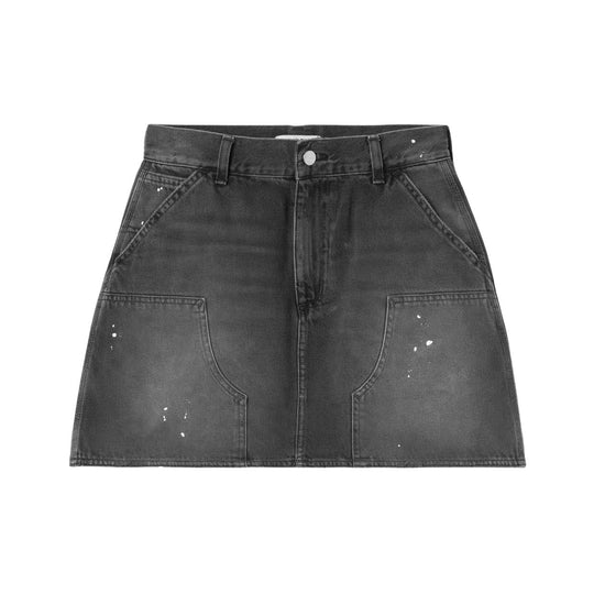 Gonna Donna Carhartt Wip W' Maeve Double Knee Skirt Nero Lavato