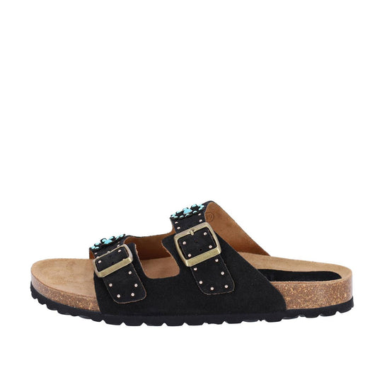 Sandali Donna Taji Buckle/159 Nero
