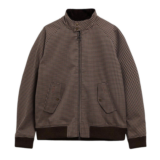 Giubbino Uomo Barbour x Baracuta Porton Showerproof Marrone/Beige