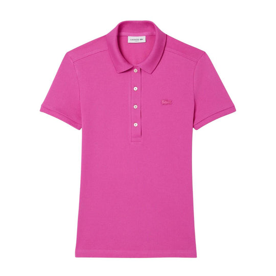 Polo Donna Lacoste M/M Slim Unita Fuxia