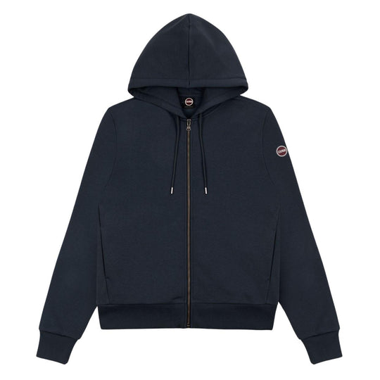 Herren-Sweatshirt Colmar mit durchgehendem Reißverschluss Navy Blau