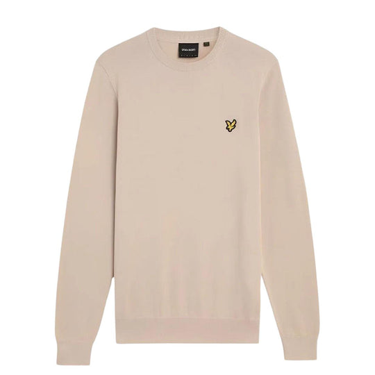 Maglione Uomo Lyle & Scott Girocollo Beige