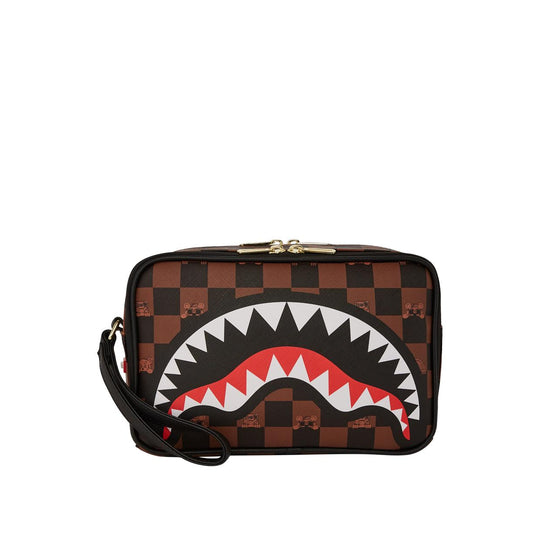 Beauty Case Sprayground Peeking Character Marrone Multicolor