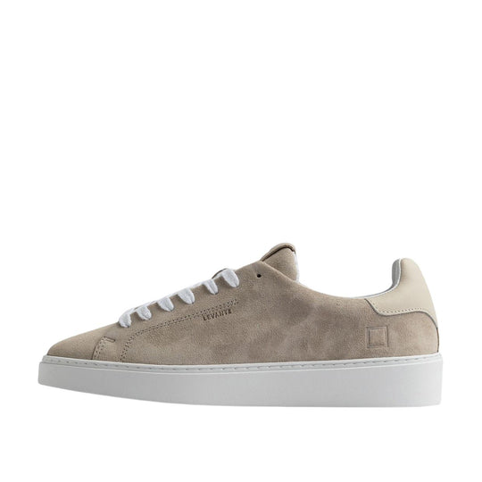 Sneakers Uomo D.A.T.E. Levante Suede Beige