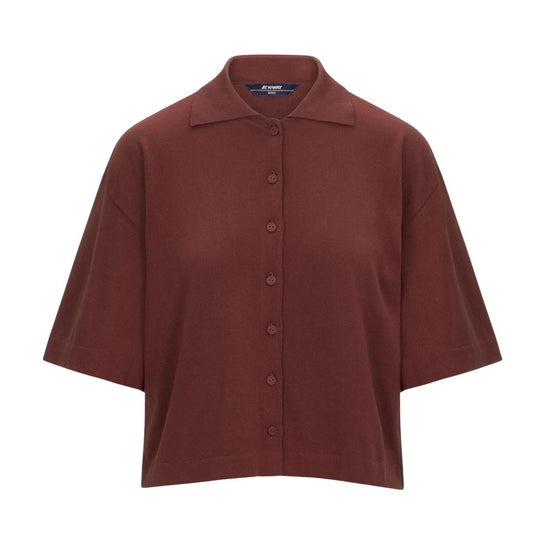 Damenhemd K-Way Carry Braun Feuer