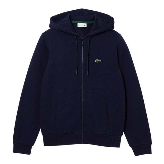 Felpa Uomo Lacoste Jogger Full Zip Blu Navy
