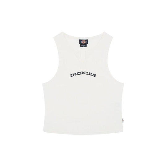 Damen-Top Dickies V-Ausschnitt Weiß