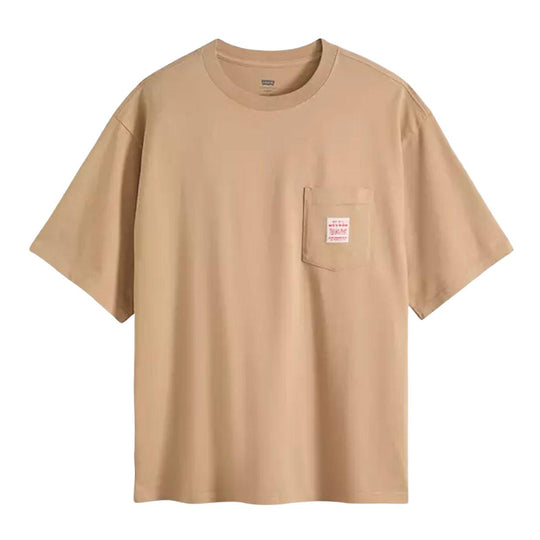 T-Shirt Uomo LEVI'S Lse SS Workwear Tee Biscotto