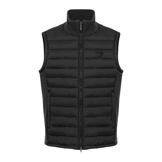 Gilet Uomo Colmar Tre Tessuti Nero