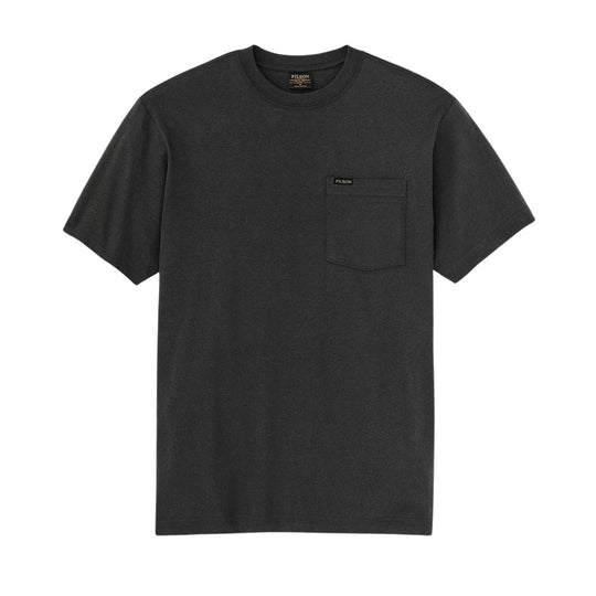 T-Shirt Uomo Filson Houtfitter Pocket Nero
