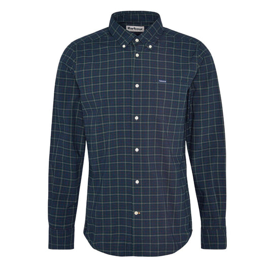 Herrenhemd Barbour Lomond Maßgeschneidert Blau Mehrfarbig