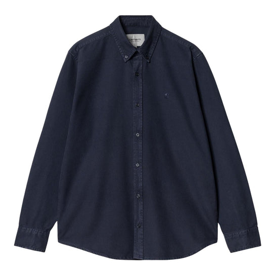 Carhartt WIP Men's L/S Bolton Shirt Blue (29L)