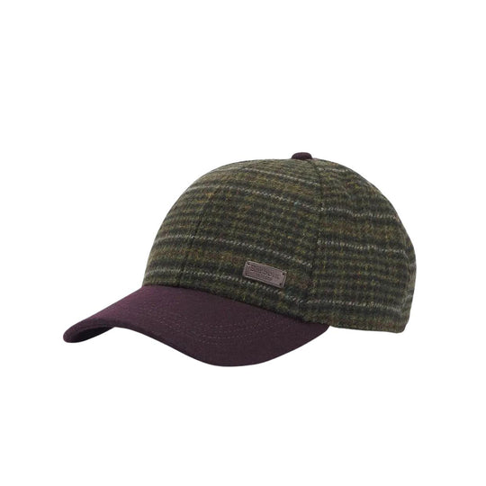 Cappello Barbour Clyde Cap Verde / Marrone