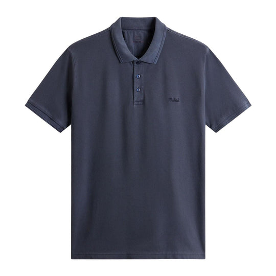 Polo Uomo Woolrich Mackinack Blau