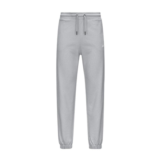 Pantaloni Felpa Uomo K-Way Mickyel Grigio