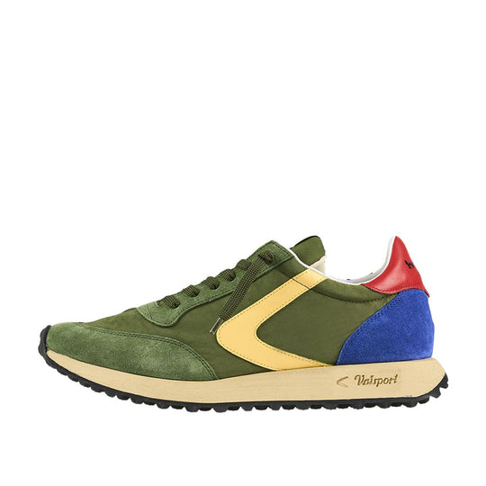 Sneakers Uomo Valsport Start Nylon Vintage Verde / Giallo