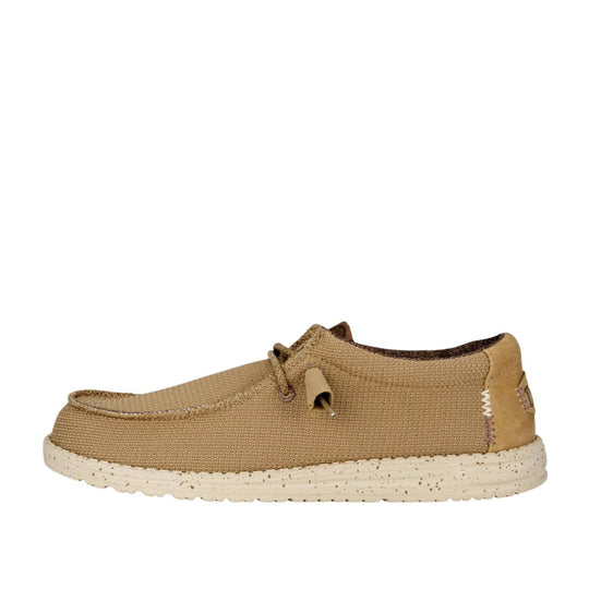 Mocassini Uomo Hey Dude Wally Sport Mesh Nocciola