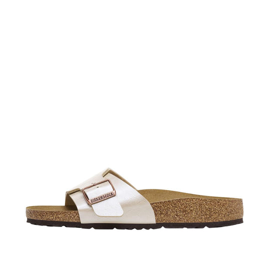 Sandalen Damen Birkenstock Catalina BS Birko-Flor Weiß Perle